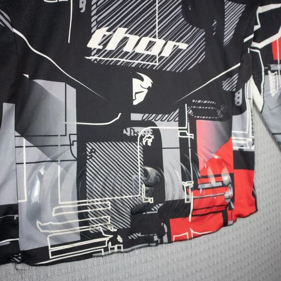 Thor Racewear Thrashed Racing Biker Jersey Top - Picture 7 of 8